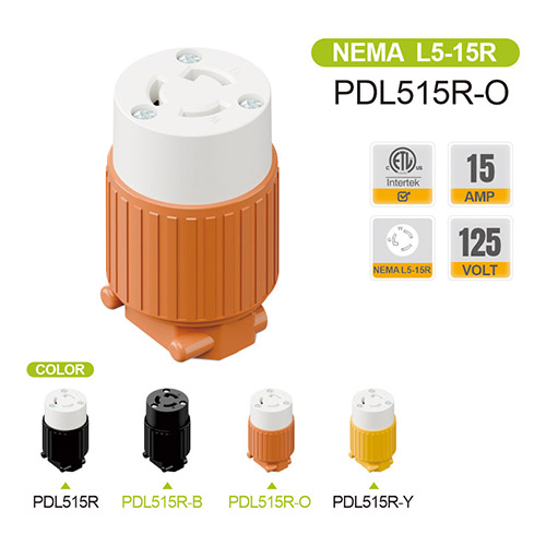 Plugduty NEMA L5-15R Receptacle - 副本 - 副本
