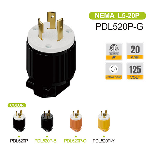 Plugduty NEMA L5-20P Plug